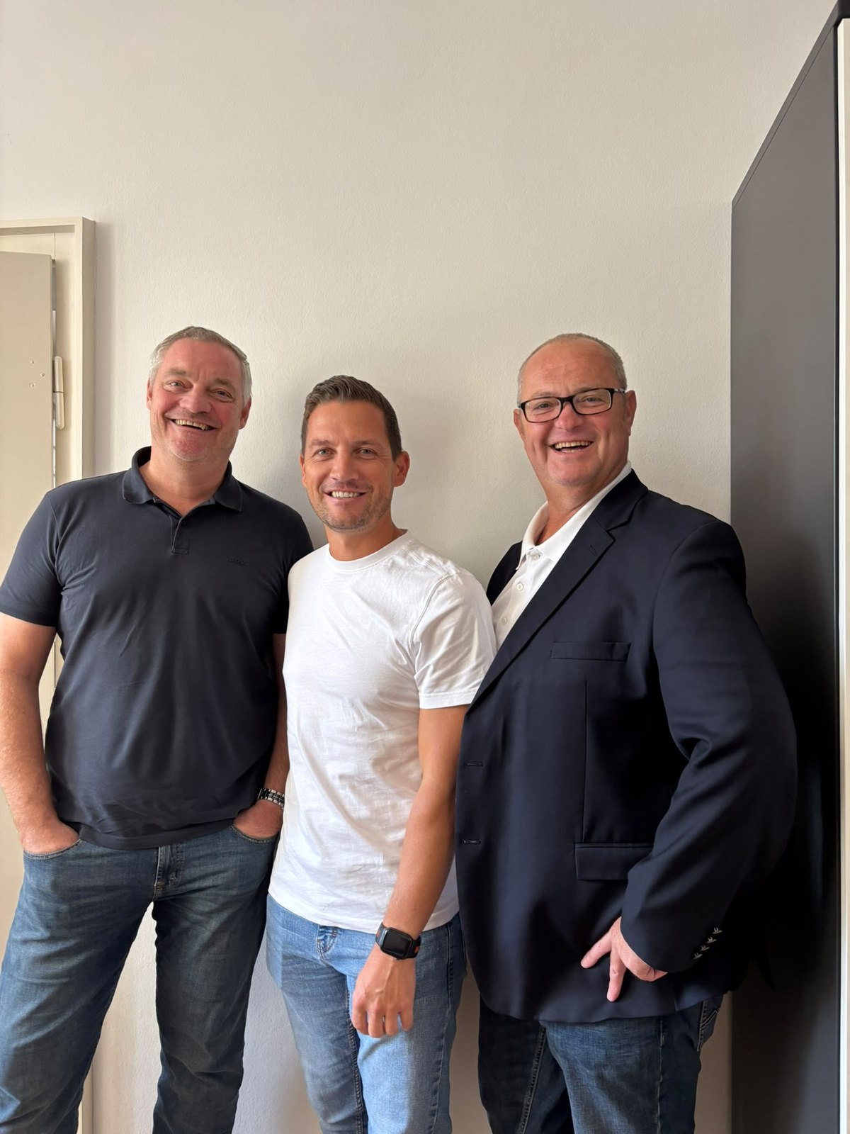 Marcus Radermacher, Michael Stegmayer und Jens Johanni